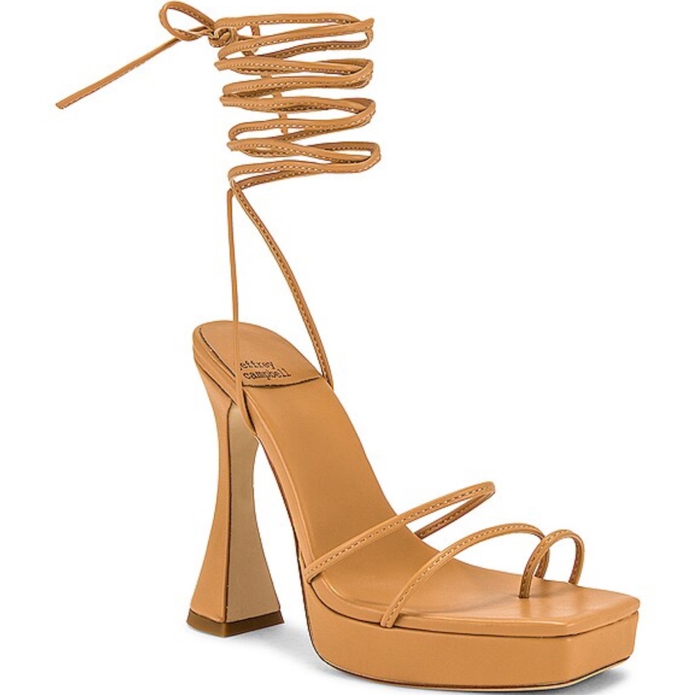 Jeffrey Campbell Primadonna Sandal in Nude